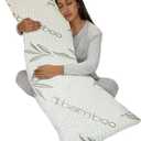 Original Shredded Gel Memory Foam Pillow for Adults Made in USA, Soft Bed Pillow for Sleeping - 20x54 Inch