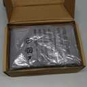 Amazon Basics Lightweight Pleated Bed Skirt, King, Dark Grey, Solid