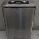 Household Essentials Trash Krusher Manual Trash Compactor, 40 L, Stainless Steel
