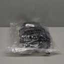 Pangda 18Ft D Shape Rubber Weather Stripping Foam Self-Adhesive EPDM Door Seal Strip for Noise Reduction Waterproof Dustproof for Cars Boats Truck RVs Windows Doors (3/4" W  3/4" H)