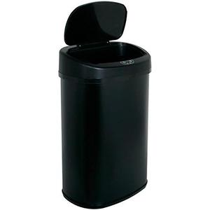 New Black 13-Gallon Touch Free Sensor Automatic Kitchen Office