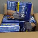 TENA Protective Incontinence Underwear for Men, Maximum Absorbency, Disposable Men's Underwear, Large, Grey, 80 Count (Gray)