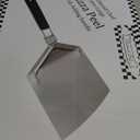 Checkered Chef Pizza Peel - Extra Large, Stainless Steel Metal Pizza Paddle with Folding Handle, Outdoor Pizza Oven Accessories - 13 Inch x 15 Inch