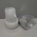 6 Inch Clear Nursery Pots with Humidity Dome, 15 Pack Durable Seed Starting Pot with Drainage Holes, Transparent Plastic Plant Seedling Pots for Indoor Gardening Plants