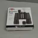 True 1 Box, Binocular Flask, Gameday Hidden Flask, Hidden Alcohol Barware Accessory, Holds 16 oz, Black