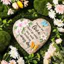 Memorial Garden Stone Sympathy Gift Decor Those We Love Don't Go Away Memorial Bereavement in Memory of Loss of Loved One Condolence Gifts for Outdoors