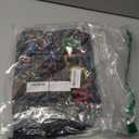 Sweetude 24 Pcs Let's Glow Party Neon Goodie Bags Gifts Drawstring Bags Decoration Favor Storage for Girls Kids Birthday Wedding Party Decoration