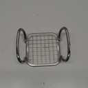 French Fry Cutter By Home Basics, French Fry Cutter Stainless Steel French Fry Slicer | With Easy Grip Handles,Silver