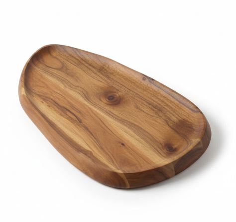 Wood Serving Platter and Tray