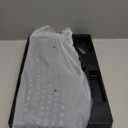 Wireless Keyboard and Mouse Combo, 2.4G Full Size Wave Keys Ergonomic Keyboard with Wrist Rest and 3-Level DPI Adjustable Wireless Ergonomic Mouse for Windows, Mac OS Desktop/Laptop/PC(Black)