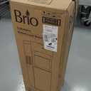 Brio Bottom Loading Water Cooler Dispenser for 5 Gallon Bottles - 3 Temperatures with Hot, Room & Cold Spouts, Child Safety Lock, LED Display with Empty Bottle Alert, Stainless Steel