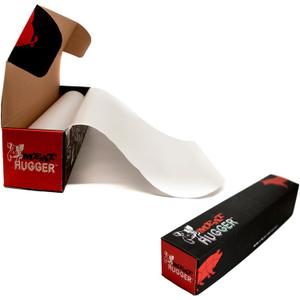 White Butcher Paper Roll (17.25 Inch by 175 Feet)  Leakproof Food Grade for Packing and Wrapping Meat - Unwaxed & Uncoated Butcher Paper for Sublimation and Crafts - Made in USA