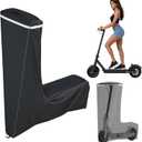 Electric Scooter Cover, Outdoor Waterproof and Dustproof Scooter Cover, Adults/Kids Electric Scooter Storage Cover, Universal Electric Scooter - L45x W24x H47 Inch, Black