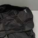 MOON LENCE Portable Camping Chair Backpacking Chair - The 4th Generation Ultralight Folding Chair - Compact, Lightweight Foldable Chairs for Hiking Mountaineering, Beach (Black-below 180 Lbs for Comfort Use)