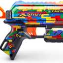 XSHOT Skins Flux Blaster with 16 Darts - Striper Skin (2 Pack) by ZURU, Easy Reload, Air Pocket Dart Technology, Toy Foam Blaster for Kids, Teens and Adults