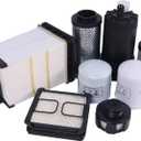 Filter Service Kit Compatible with Bobcat S450 S510 S530 S550 S570 S590 S595 S630 S650 T450 T550 T590 T595 T630 T650