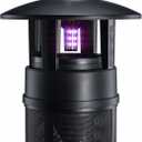 Mosquito Trap Outdoor, Flying Insect Bug Trap with Lighting, Sleep and Timer Functions, Gnat Flies Moths Wasps Beetles Catcher, Indoor Bug Mosquito Zapper Alternative, Black