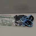 NESTROAD No Pull Dog Vest Harness with Leash, Adjustable Reflective Oxford Pet Harness with Easy Control Handle for Small Dogs, Blue (S neck 11-15" chest 15-21")