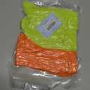 Women's Neon Scrunch Crew Socks 80s 90s Retro 3-Pack Cotton Stacked Boot Calf Cozy Ribbed Slouchy Socks Size 5-10 (2-neon Green/1-neon Orange)