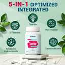 Gyumolics Taurine Supplement 2000mg - Amino Acid Supplement with L-Theanine, Inositol, B6 & B12 - Non-GMO, Gluten-Free, Vegetarian Capsules - 120 Taurine Capsules, BBD: MAY 01/2028