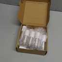 COSIDEA 14pcs Empty 6ml big brush lip gloss tubes for DIY lip gloss, White lipgloss containers