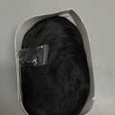 Mens Black Wig Short Straight Black Wig Layered Male Heat Resistant Synthetic Hair Replacement