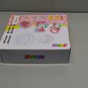 Joyin Play Kitchen Toys, Pretend Food Kitchen Accessories Girls Toy with Coffee Maker, Mixer, Toaster with Realistic Lights& Sounds, Birthday Gift for Kids Gifts for Christmas (Pink)