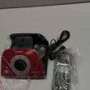 VTECH VS122-16 Retro-Design Cordless Phone: Bluetooth Connect to Cell, Call Blocker, Answering System, Full-Duplex Speakerphone (Red)