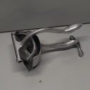 Manual Juicer, Hand Press Lemon Squeezer & Citrus Press - Upgrade Aluminum Alloy Fresh Fruit Juice Extractor, Ergonomic Grip Heavy Duty Manual Juicer, Effortless & Easy to Clean Kitchen Tool (Silver)