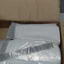 Ultrasac 39 Gallon 1.0 MIL Clear Drawstring Trash Bags - 33" x 40" - Pack of 70 - For Lawn & Leaf