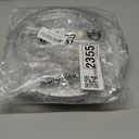 Chrome Range Drip Pans Compatible with GE, Hotpoint and Kenmore Electric Stove - Replacement for WB31T10010, WB31T10011 (4 Pack, 2pcs 6" and 2pcs 8")