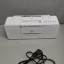 Portable Cassette Player Recorder Boombox with Bluetooth,USB,AM/FM Radio,Tape Player/Recording,USB Playback/Recording,Cassette to MP3 Converter (Gray+White)