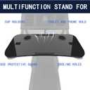 Treadmill Desk Attachment, 36 Inches Tread Tray Workstation Handlebars Platform with Laptop Holder, Cup Tablet Holder, Ergonomic Stand with Cooling Holes(Black)