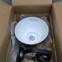 zeyu 8.4 Inch Indoor Wall Mount Lamp Light Fixture, Industrial Wall Sconce Lighting for Hallway Bedroom, Black Finish, ZY24-1W BK