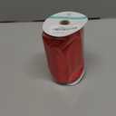 CT CRAFT LLC Satin Wired Ribbon 2.5 Inch x 20 Yards Red for Christmas Home Dcor Gift Wrapping Tree Topper Bow Wreath DIY Crafts,