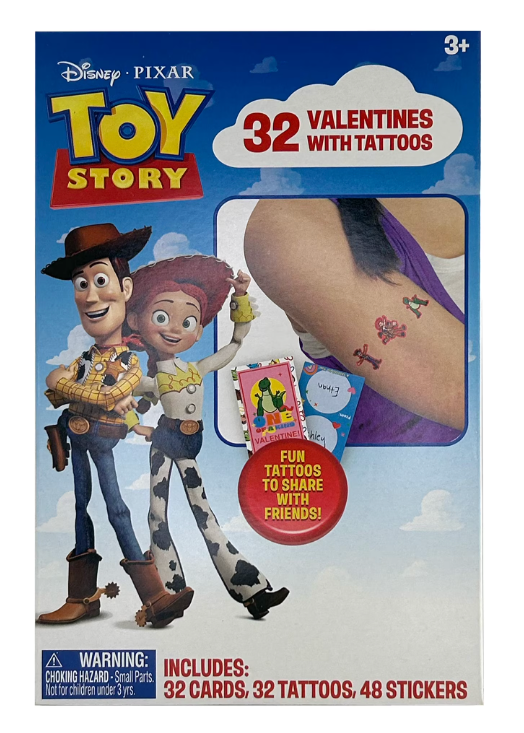 Exchange Cards Toy Story Tattos 2 Pack