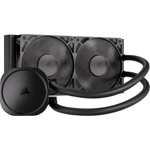 CORSAIR Nautilus 240 RS Liquid CPU Cooler 240mm AIO Low-Noise Direct Motherboard Connection Daisy-Chain Intel LGA 1851/1700, AMD AM5/AM4 2X RS120 Fans Included Black