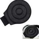 360 Degree Swivel Seat Cushion, Anti-Slip Comfortable Chair Assist for Elderly, Washable Breathable Car Seats Cushion, Universal for Most Vehicles (Black)