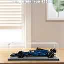 Acrylic Display Case Compatible with Lego Technic F1 42207 42141 42206 42171 42228, Dust-Proof Display Box Compatible with Lego Technic f1 car, 26.711.86.69 in(NOT Included The Model)