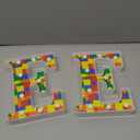 Colorful Marquee LED Light Neon Sign with Extra Battery, Desktop or Wall Decor for Birthday Party, Wedding, Graduation Celebrations, Ideal as Gifts (9'', Letter E) 2 Pack