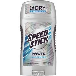 Speed Stick Power Anti-Perspirant Deodorant Unscented 3 oz (022200004916)