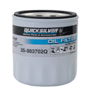 Quicksilver 883702Q Engine Block Mount Oil Filter for V-6 MerCruiser Stern Drive Engines
