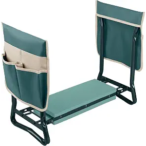 2-in-1 Foldable Garden Kneeler and Seat, Green
Garden Kneeling Pad Stool - Removable Pockets for Gardening Tools - Gardening Gifts for Women, Mom, Dad, Seniors Grandparents