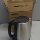 COMFEE' 1.7L Stainless Steel Electric Tea Kettle, BPAFree Hot Water Kettle Electric with LED Light, Auto ShutOff and BoilDry Protection, 1500W Fast Boil Electric Kettle