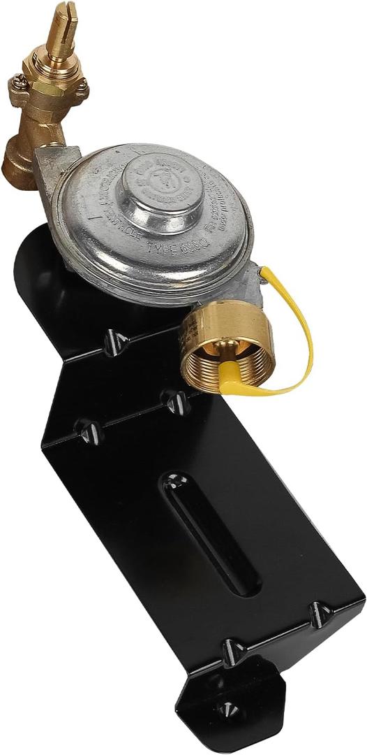 Gas Grill Valve Regulator for Weber Q1000/1200 Series, Gas Regulator Replacement for Weber 64866 51060001 Grill Valve Regulator Parts