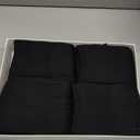 Bulinlulu Extra Width Socks for Swollen Feet-4 Pairs Bariatric Hospital Socks,Lymphedema Diabetic Socks for Women Men 13-15 (One Size, Black)