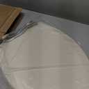 Bemis 1500EC 146 Almond Elongated Molded Wood Toilet Seat with Easy-Clean & Change Hinge