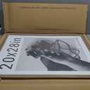 20x28 Picture Frame, Walnut Wood, 5 Pack, Gallery Wall Hanging
