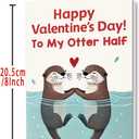 2 x Funny Valentines Day Card for Couple Wife Husband, Humorous Valentines Day Cards Gifts for Him Her Women Men (LD321)