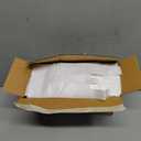 EXTRA SMALL White Unprinted HDPE T-Shirt Bags 4"x3"x10" with handles 2000 Bags 12 Microns Perfect for Supermarkets, Grocery Shopping and Store Purchases